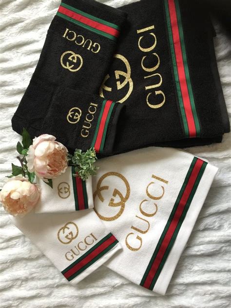 gucci towels for men